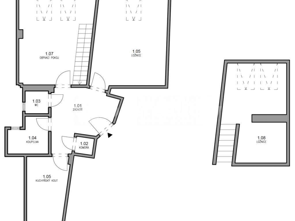 Pronajem bytu 3+1 90 m2