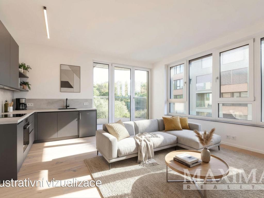 Prodej bytu 1+kk 37 m2, Praha – náhled fotky 3