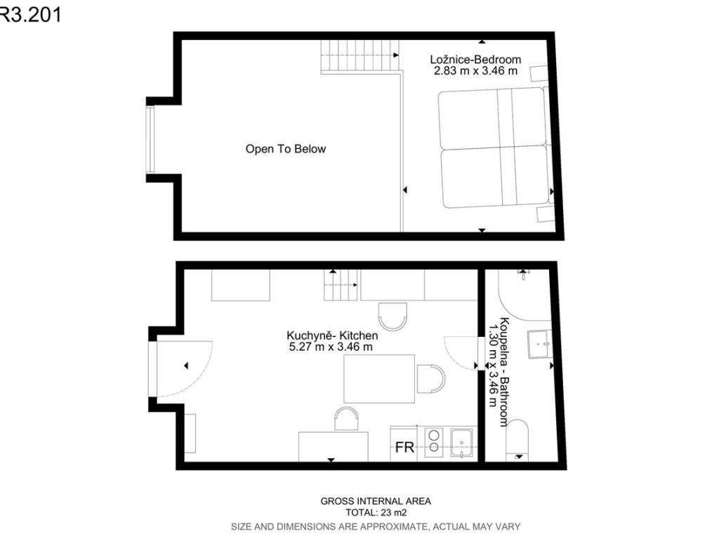 Pronájem bytu 1+kk 22 m2, Brno – náhled fotky 11