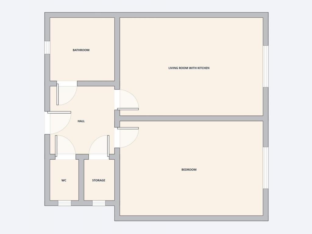 Pronájem bytu 2+kk 55 m2