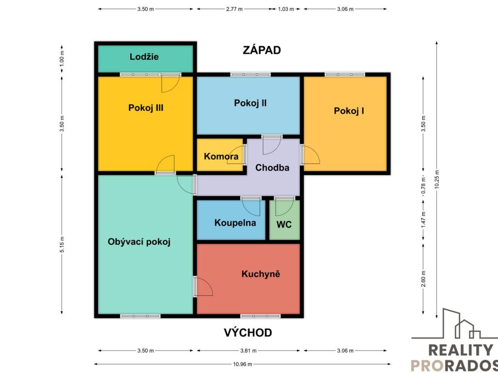 Pronájem bytu 4+1 75 m2, České Budějovice – náhled fotky 17