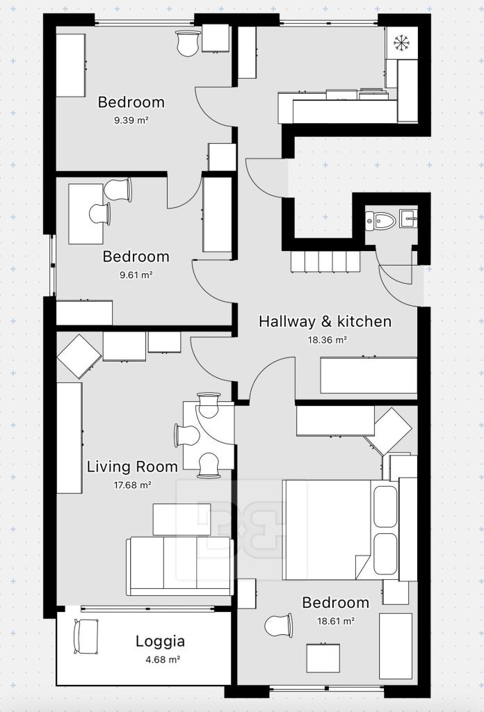 Prodej bytu 4+1 85 m2, Praha – náhled fotky 17