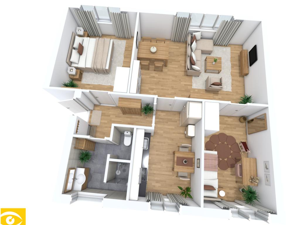 Pronájem bytu 3+1 77 m2