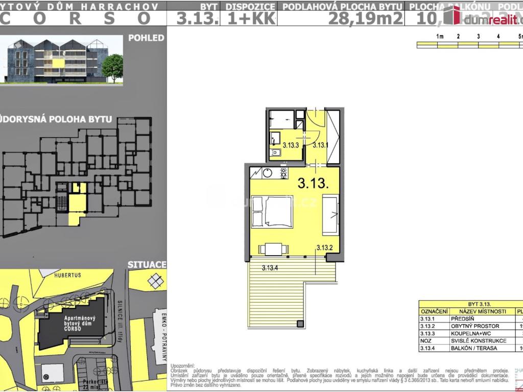 Prodej bytu 1+kk 38 m2, Harrachov – náhled fotky 7
