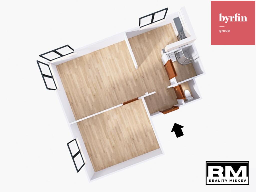 Pronájem bytu 2+1 54 m2, Opava – náhled fotky 20