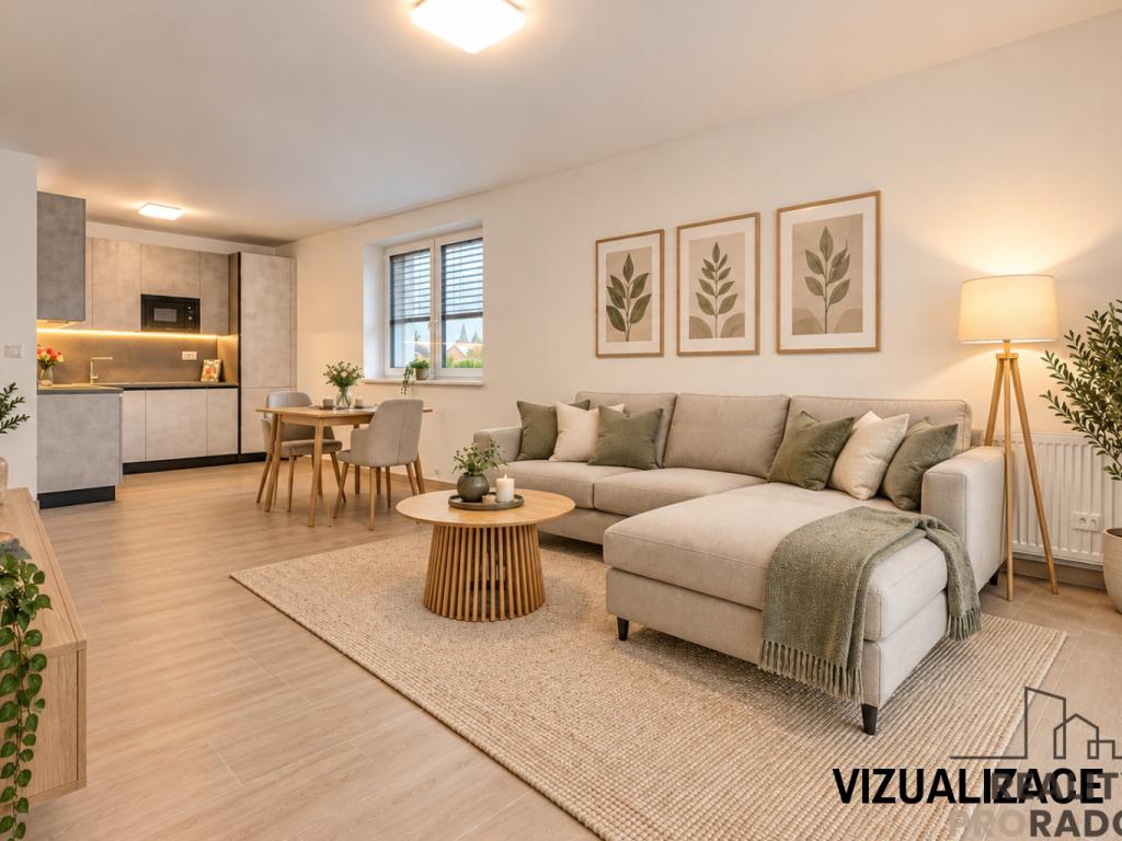 Pronájem bytu 2+kk 56 m2