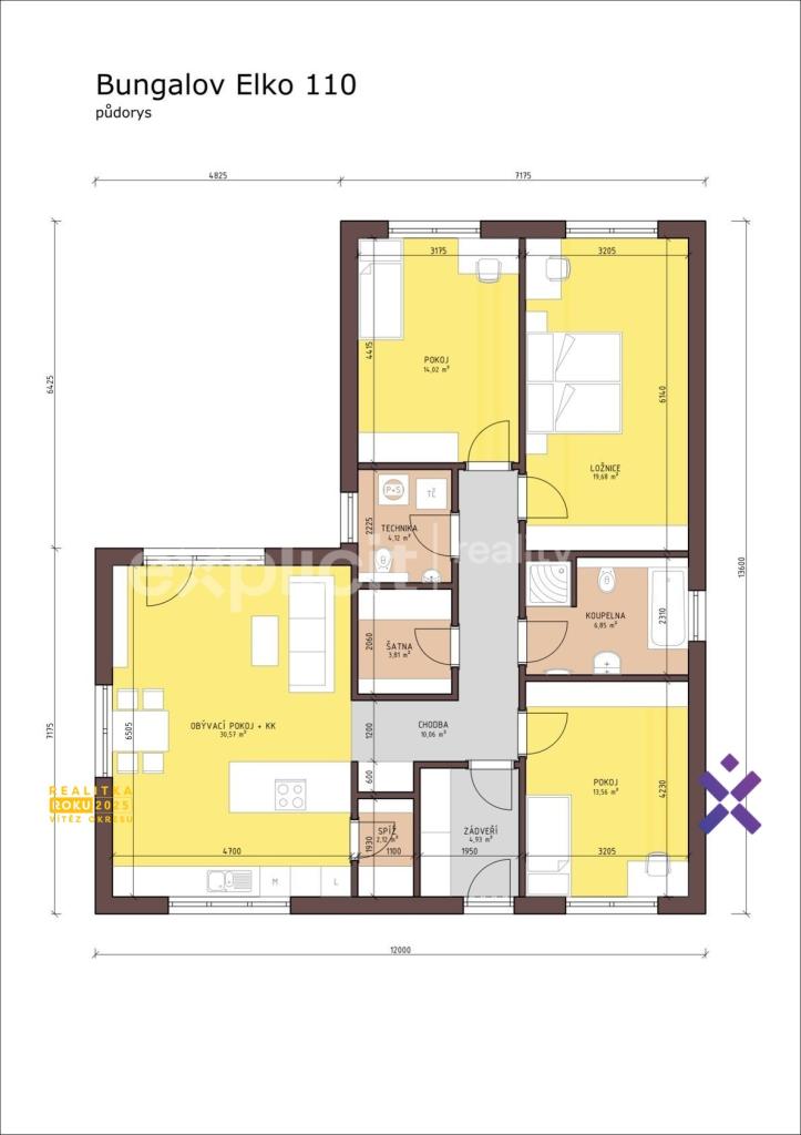 Prodej domu 110 m2