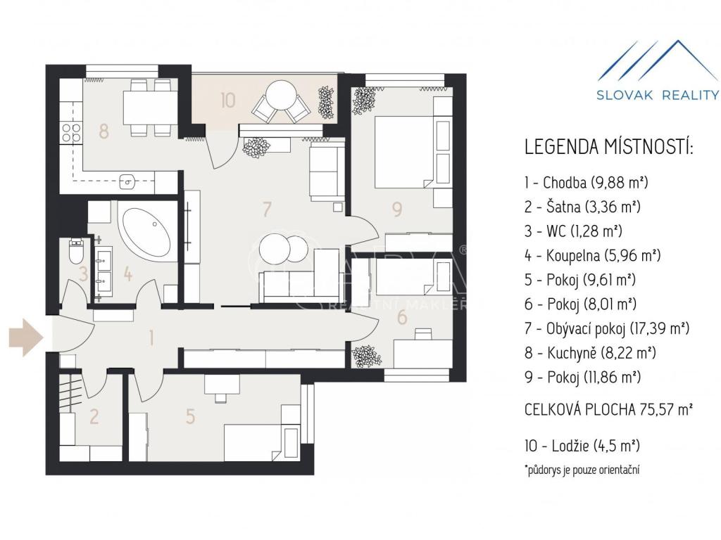Prodej bytu 4+1 80 m2, Ostrava – náhled fotky 27