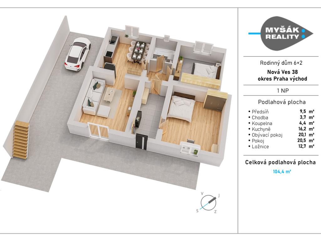 Prodej domu 200 m2