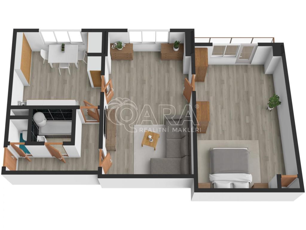Prodej bytu 2+1 62 m2, Benešov – náhled fotky 23