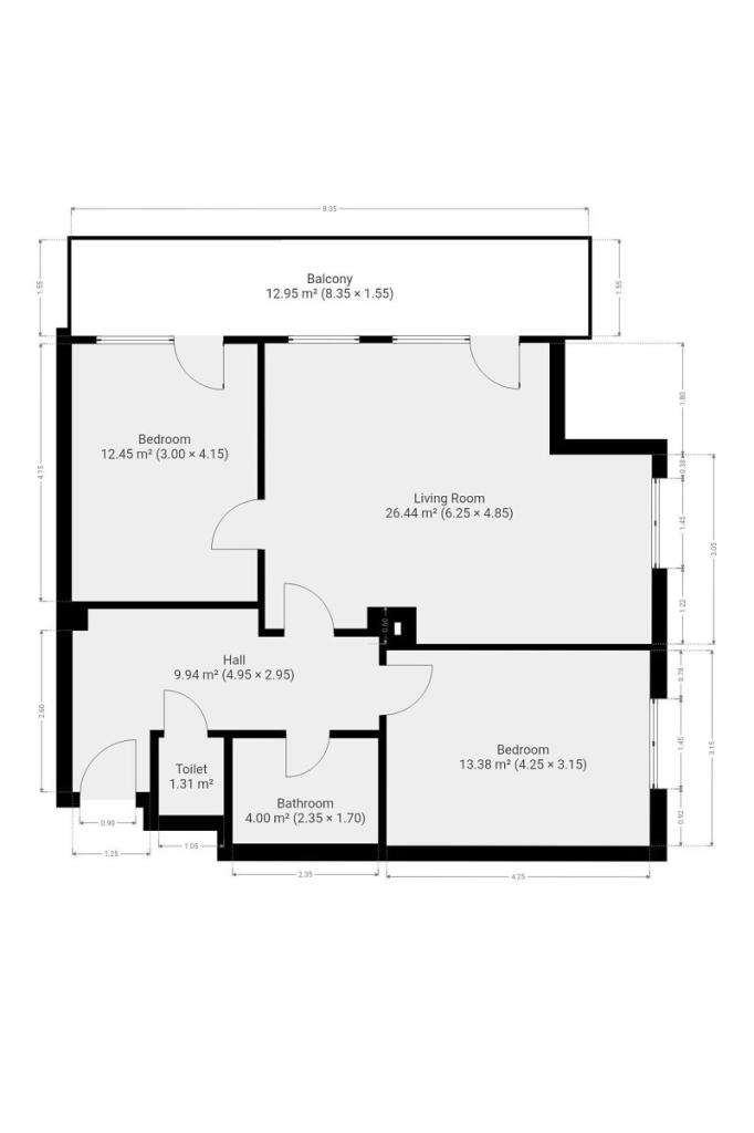 Pronájem bytu 3+kk 73 m2, Kladno – náhled fotky 15
