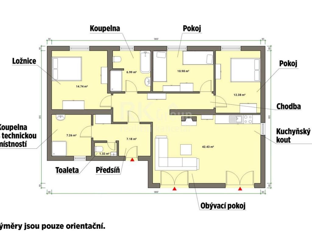Prodej domu 190 m2
