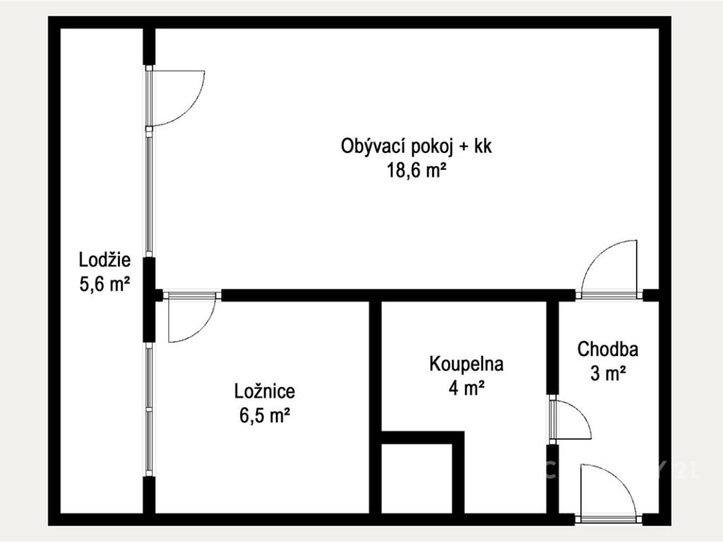 Pronájem bytu 2+kk 35 m2, Most – náhled fotky 11