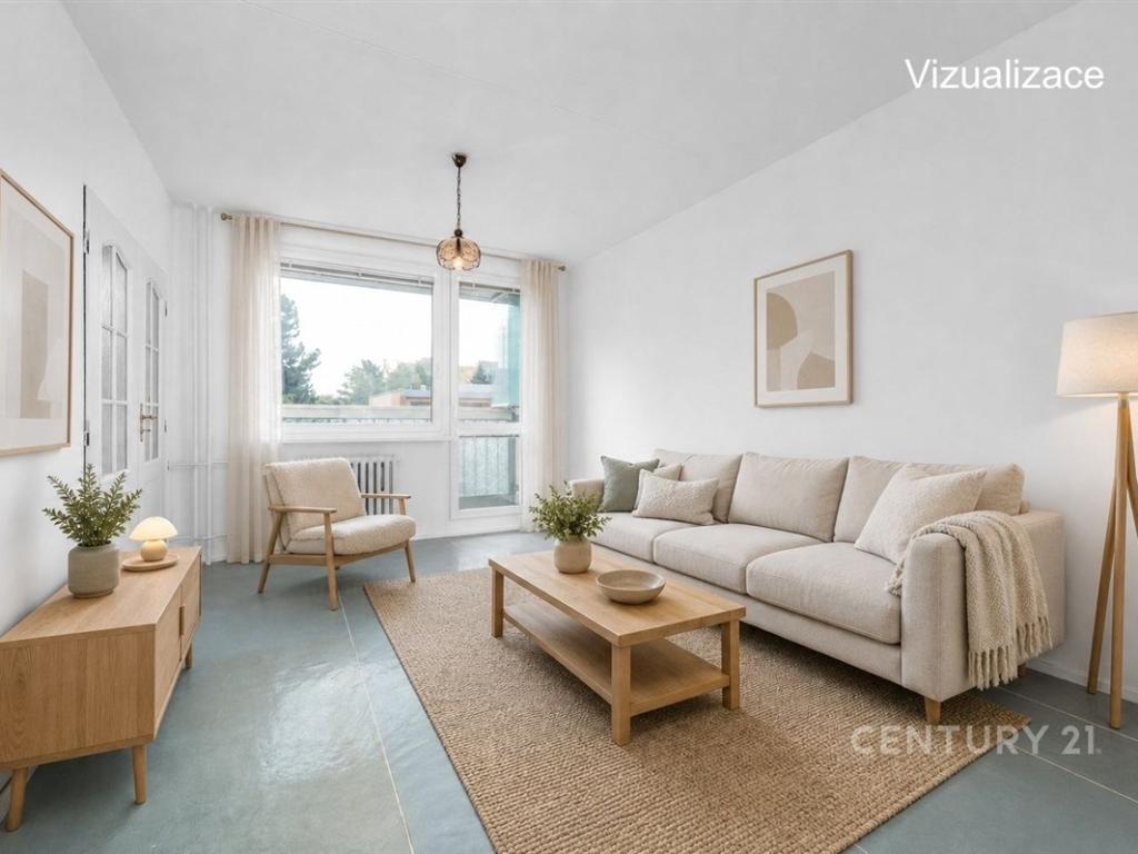 Pronájem bytu 3+1 52 m2