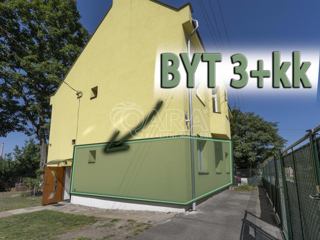 Ostrava, pronájem bytu 3+kk 55 m2 s parkováním a zahradou