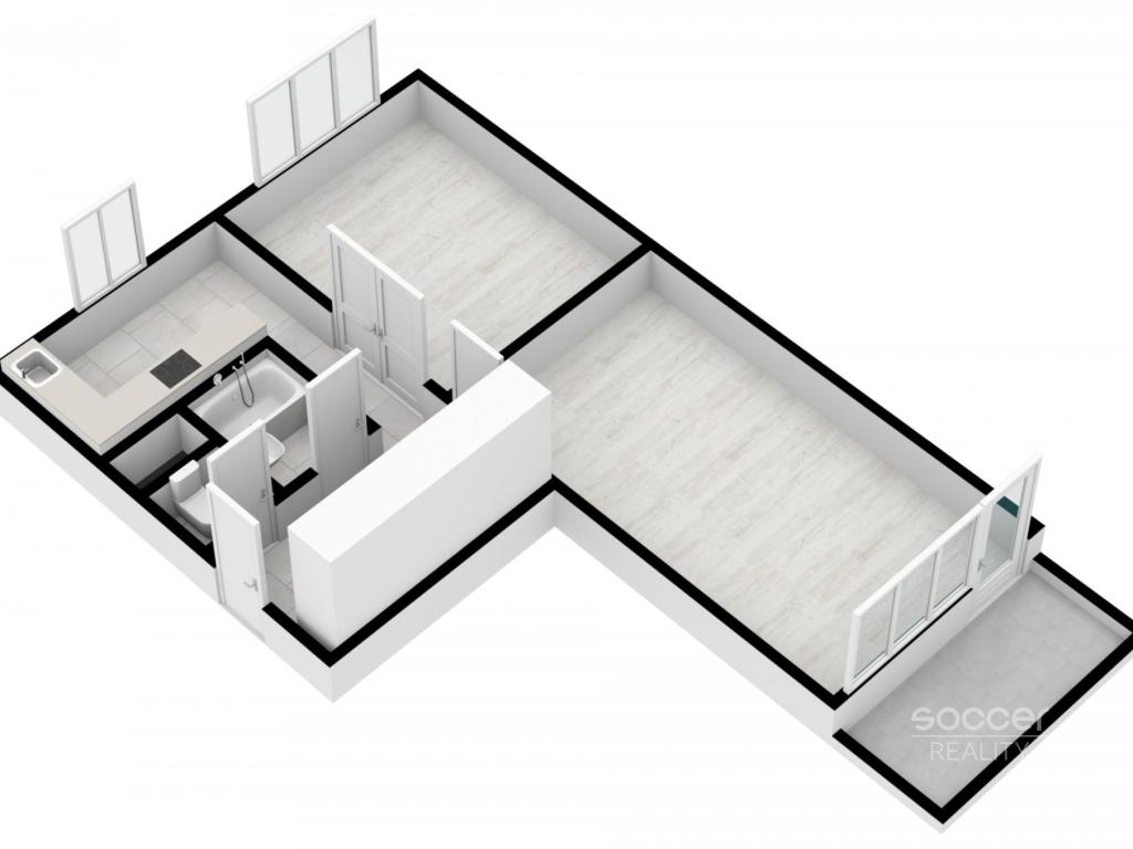 Pronájem bytu 2+1 52 m2