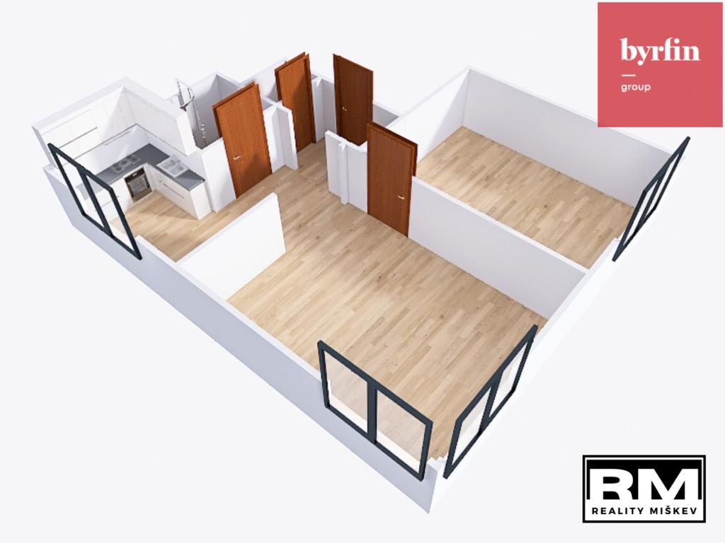 Pronájem bytu 2+1 54 m2, Opava – náhled fotky 21