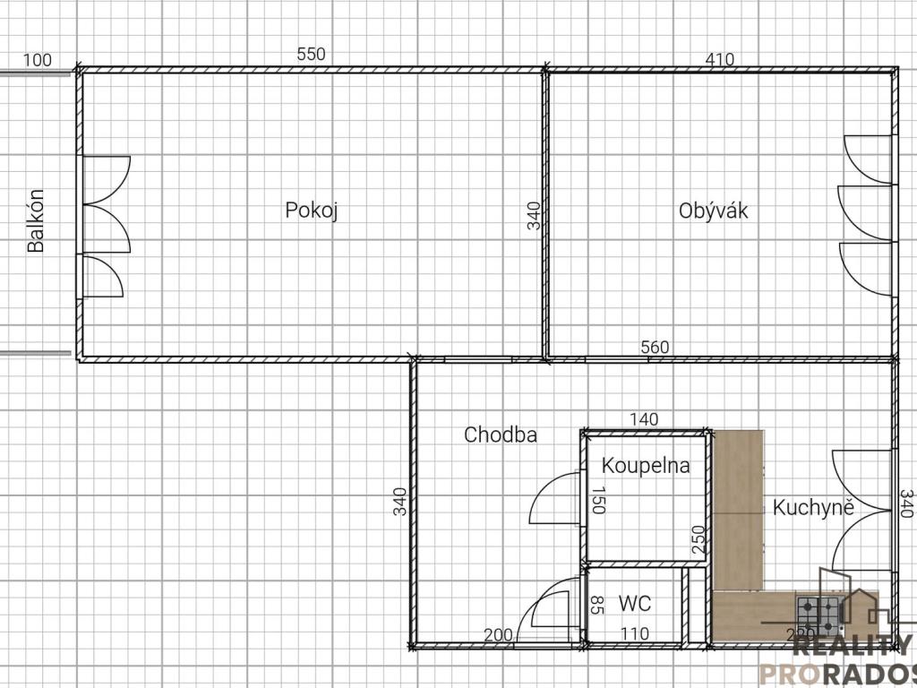 Prodej bytu 2+1 51 m2, Kadaň – náhled fotky 15