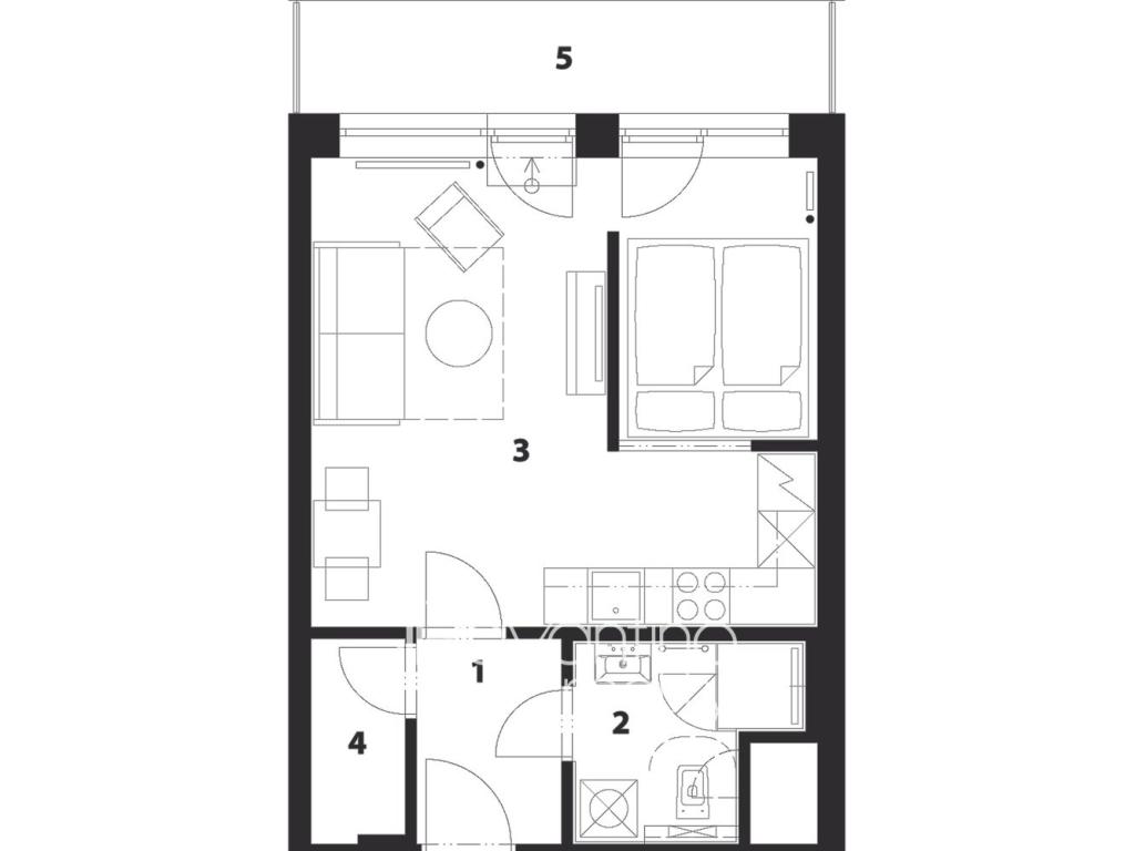 Pronájem bytu 1+kk 38 m2, Brno – náhled fotky 8