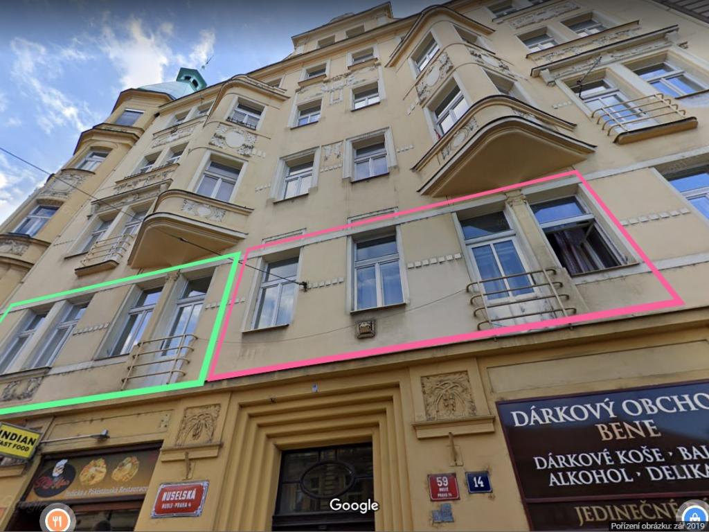 Spolubydleni bytu celý pokoj 38 m2