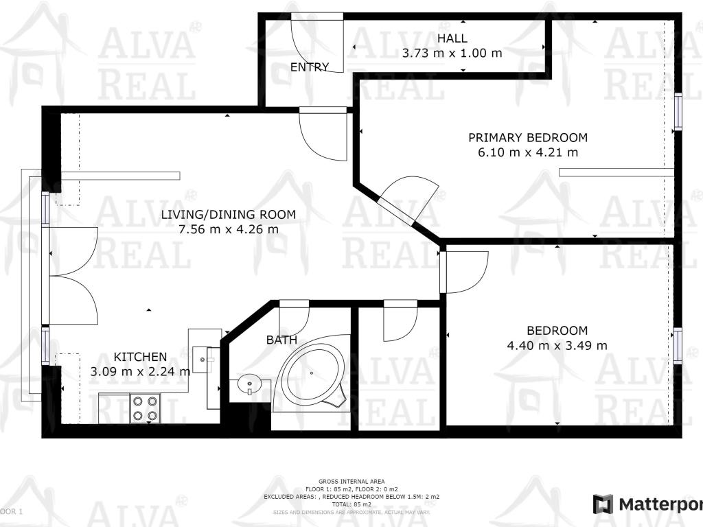 Pronájem bytu 3+kk 90 m2