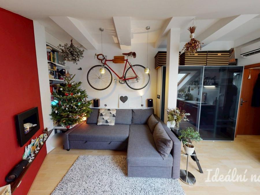 Pronájem bytu 1+kk 22 m² – pohled 6
