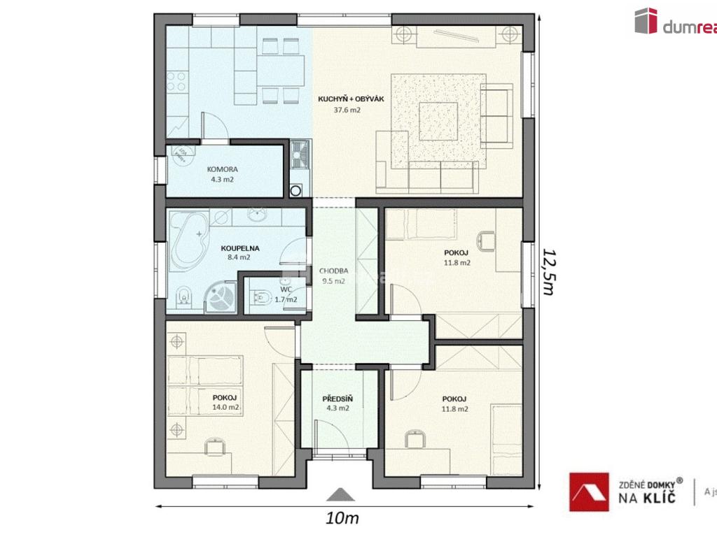 Prodej domu 125 m2