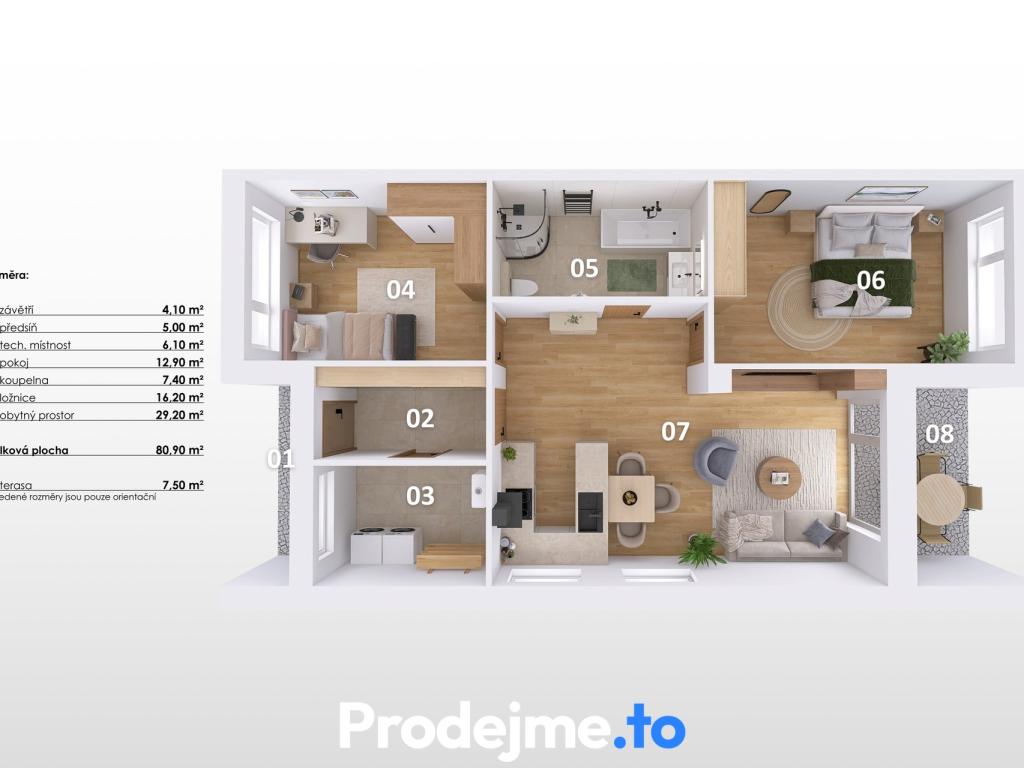 Prodej domu 81 m2, Hevlín – náhled fotky 22