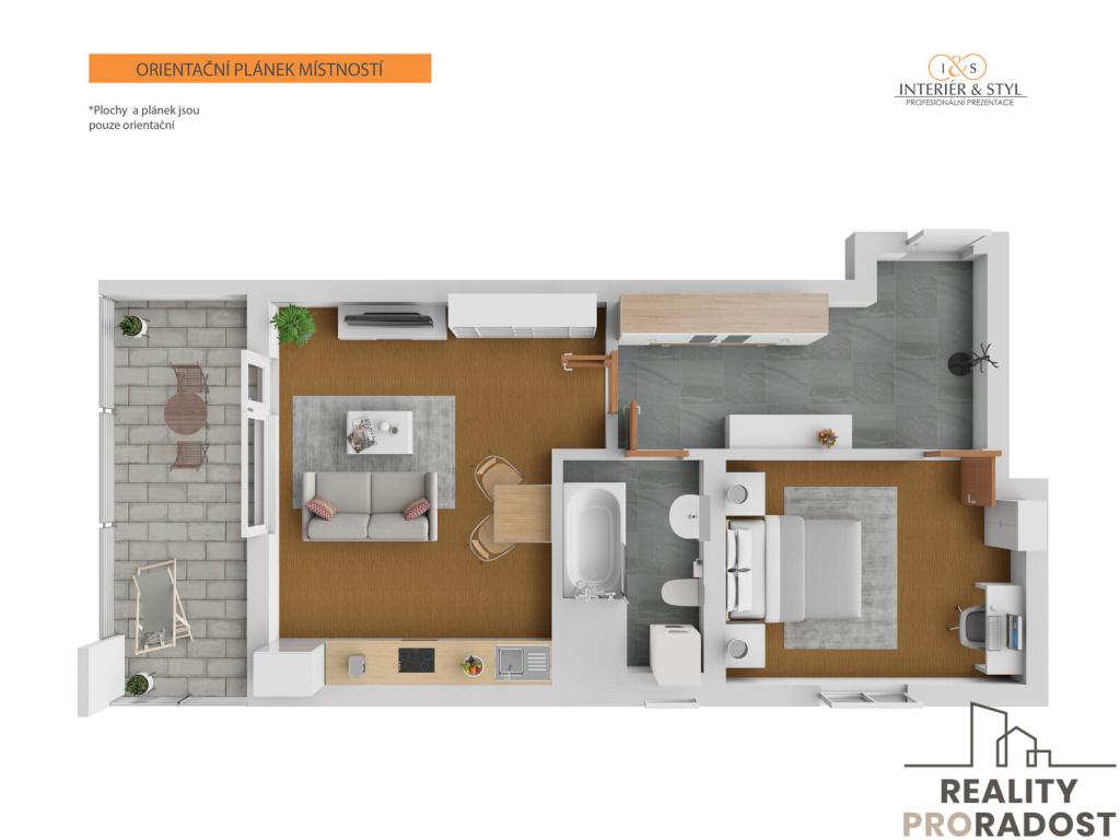 Prodej bytu 2+kk 51 m2, Praha – náhled fotky 21