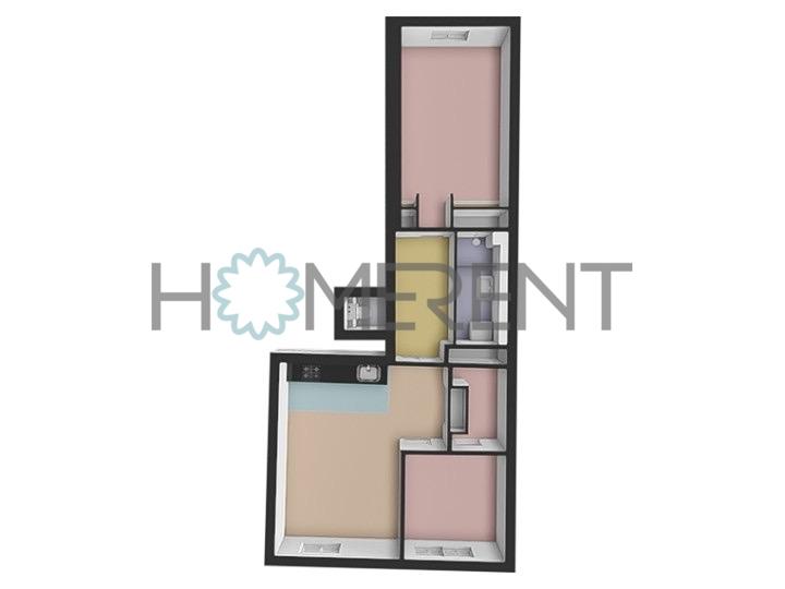 Pronájem bytu 3+kk 70 m2, Praha – náhled fotky 6