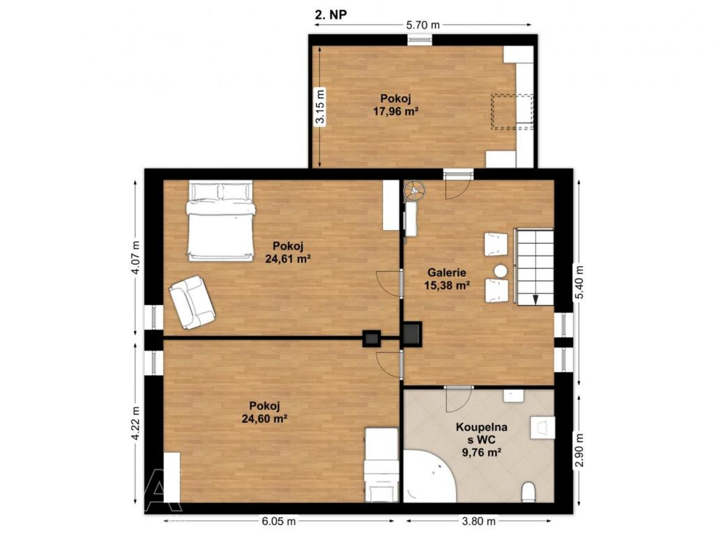 Prodej domu 198 m2, Slabce – náhled fotky 28