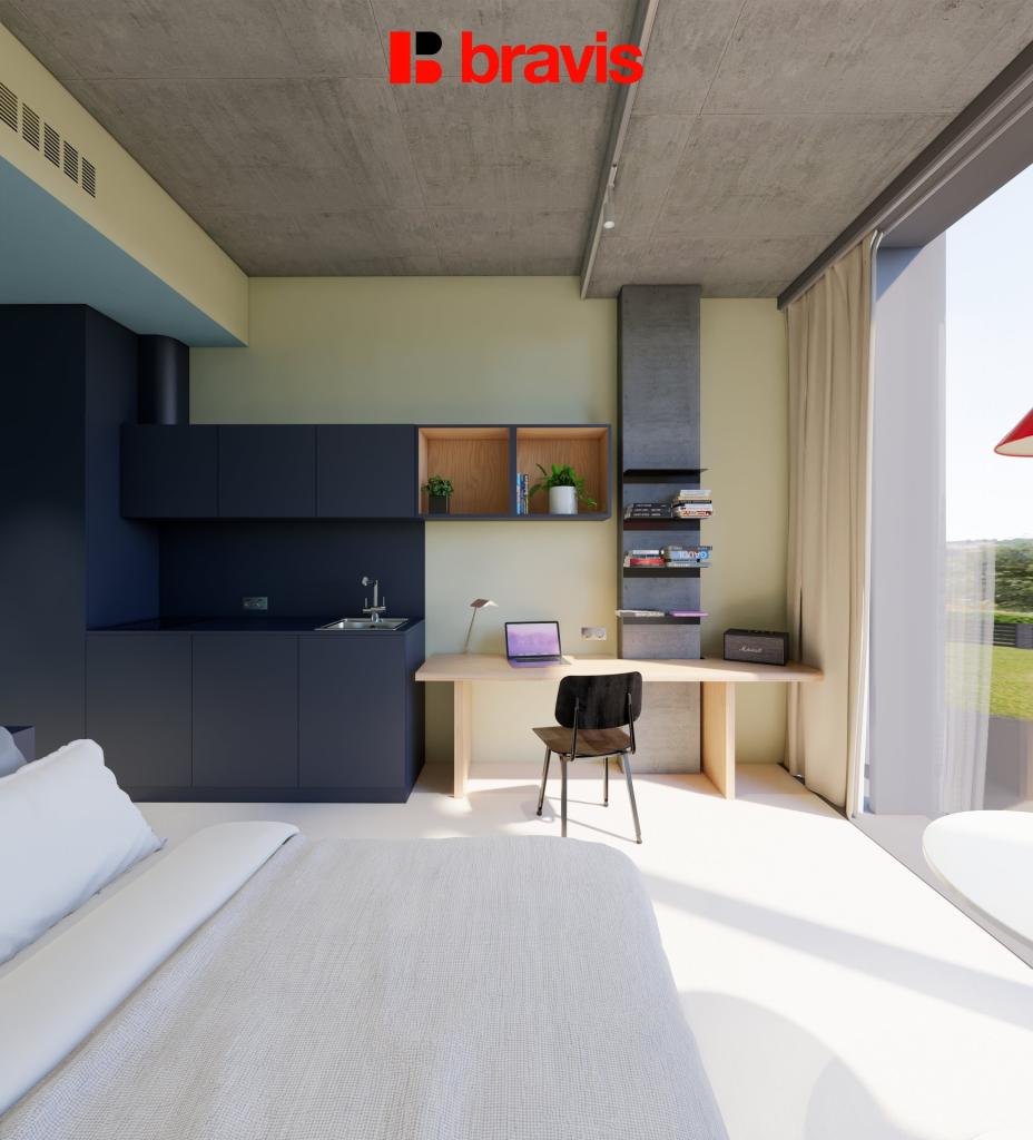 Pronájem bytu 1+kk 22 m2