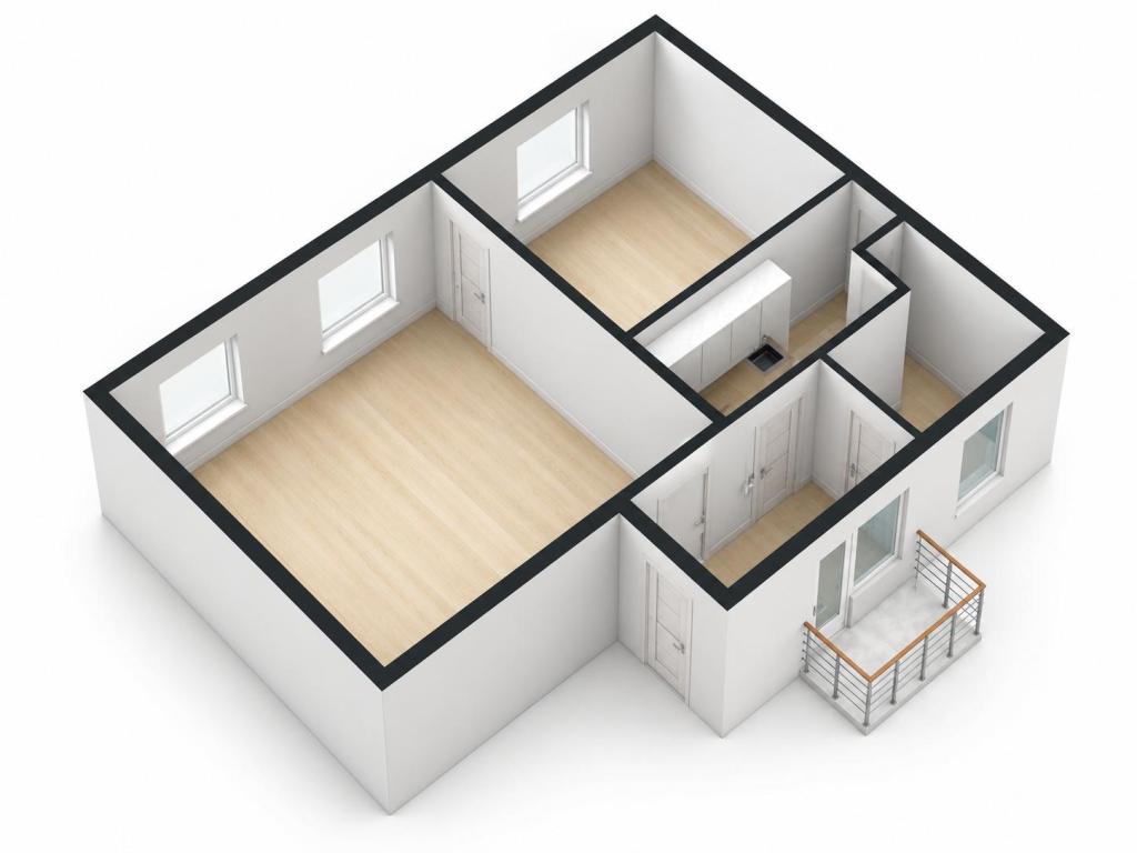 Pronájem bytu 2+1 53 m2, Praha – náhled fotky 13