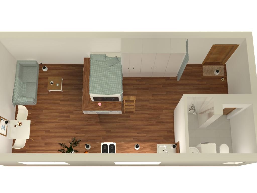 Pronajem bytu 1+kk 45 m2