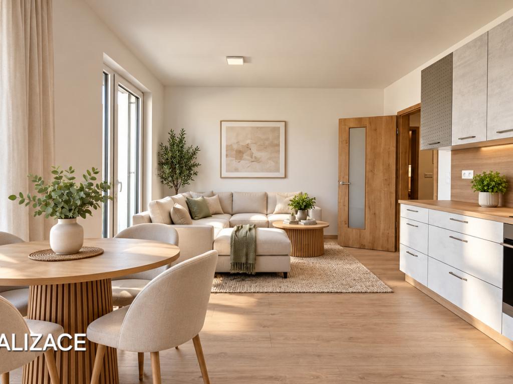 Pronájem bytu 2+kk 43 m2