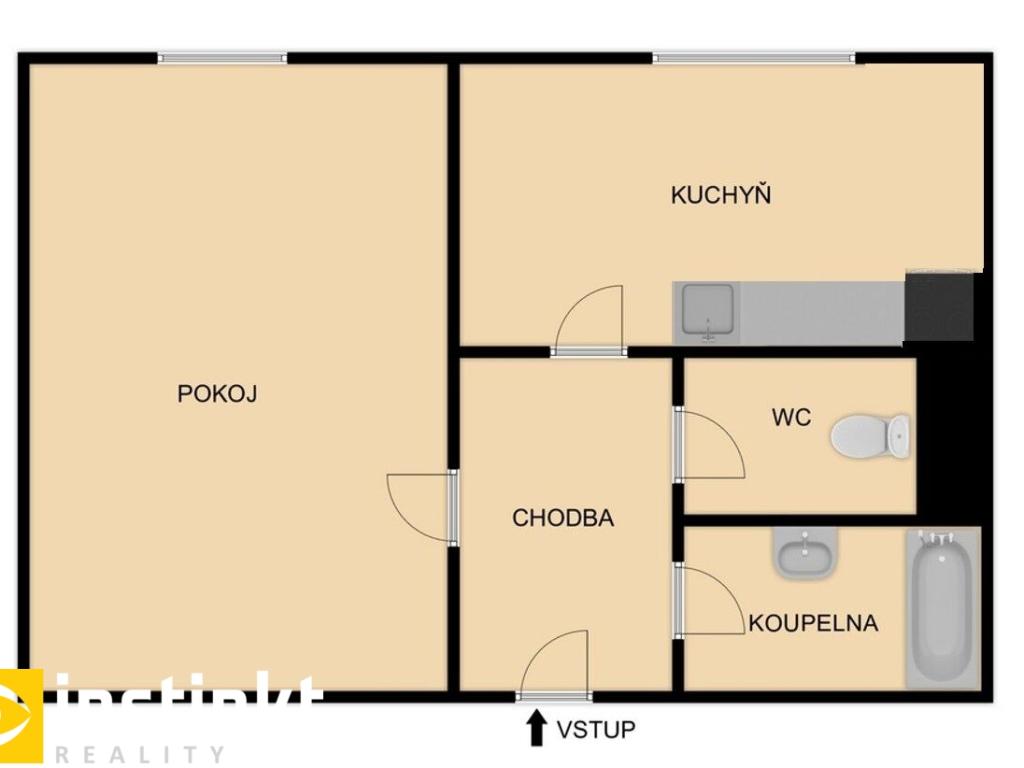 Prodej bytu 1+1 31 m2