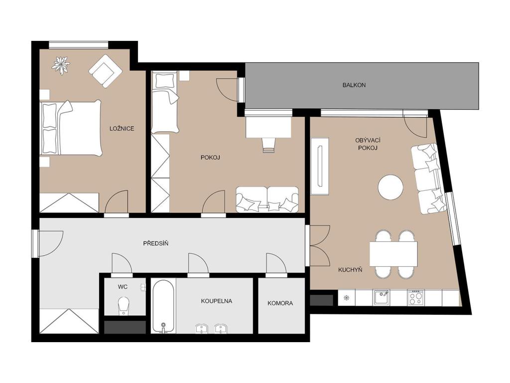 Prodej bytu 3+kk 103 m2, Praha – náhled fotky 30