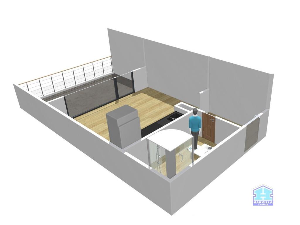 Pronájem bytu 1+kk 34 m2