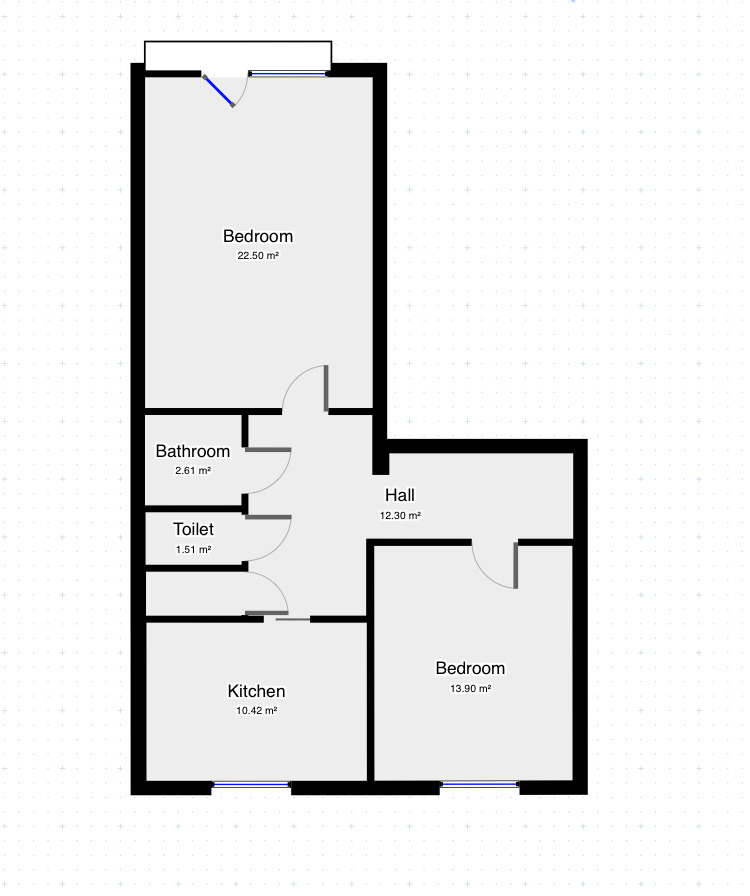 Pronájem bytu 2+1 68 m2