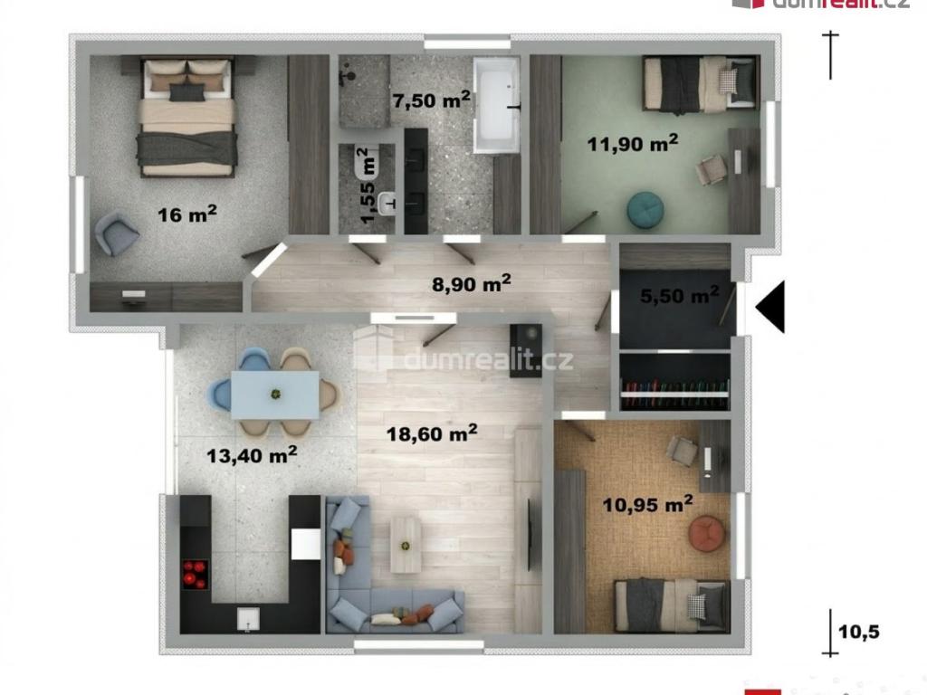 Prodej domu 115 m2