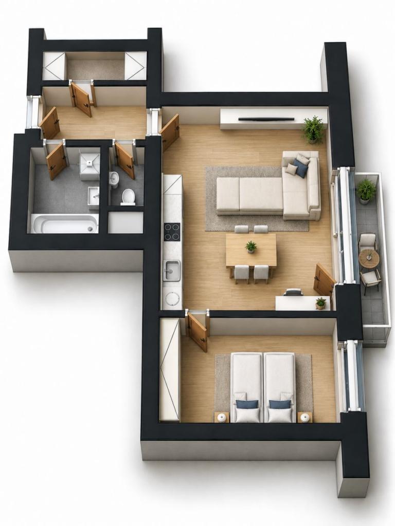 Prodej bytu 2+kk 49 m2, Brno – náhled fotky 17