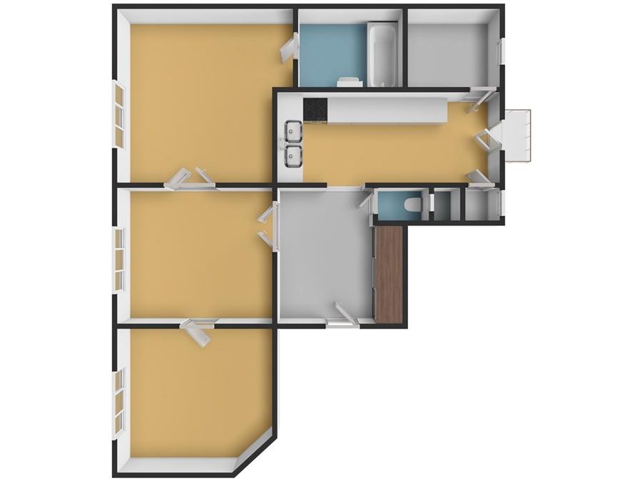 Pronájem bytu 4+1 110 m2