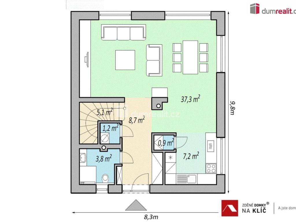 Prodej domu 121 m2