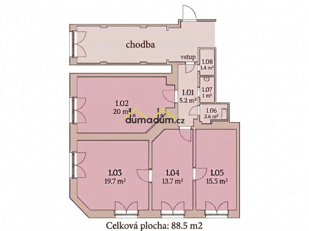 Prodej bytu 4+kk 88 m2, Praha – náhled fotky 17