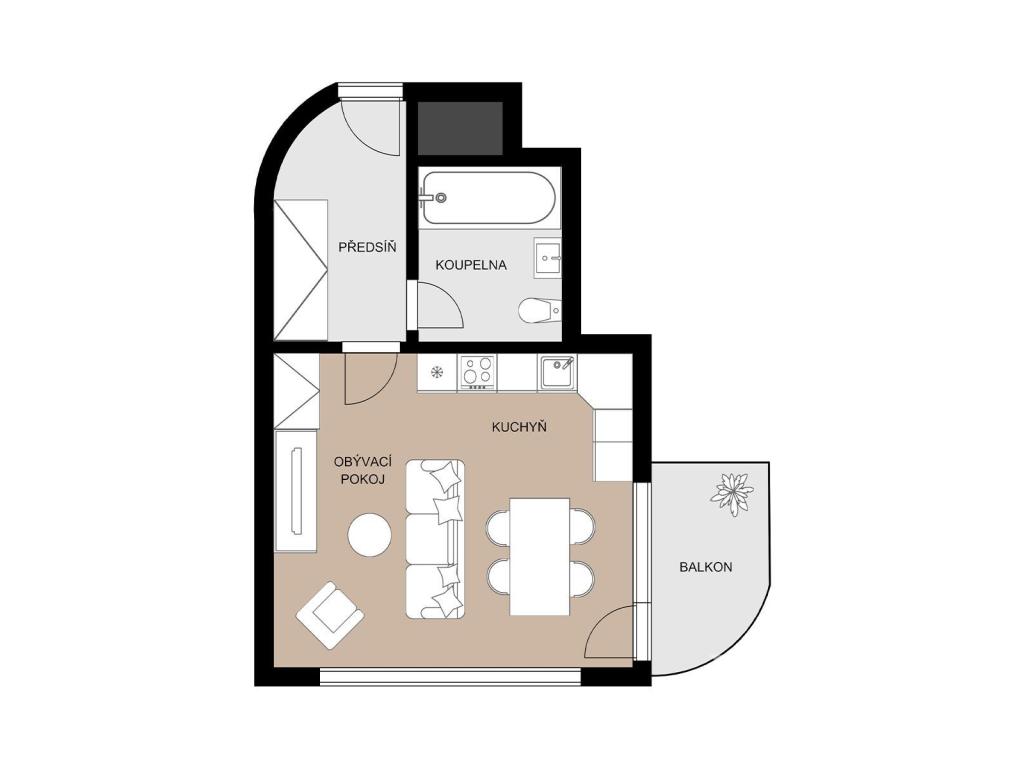 Prodej bytu 1+kk 37 m2, Praha – náhled fotky 25