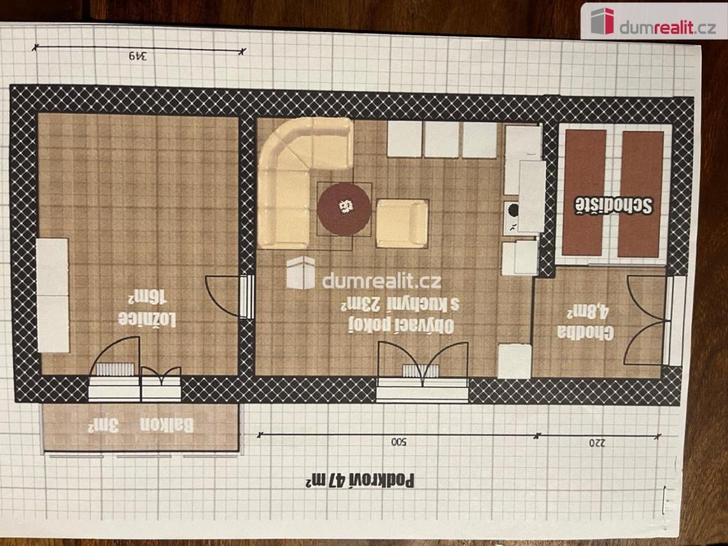 Pronájem bytu 2+kk 80 m2, Kolín – náhled fotky 22