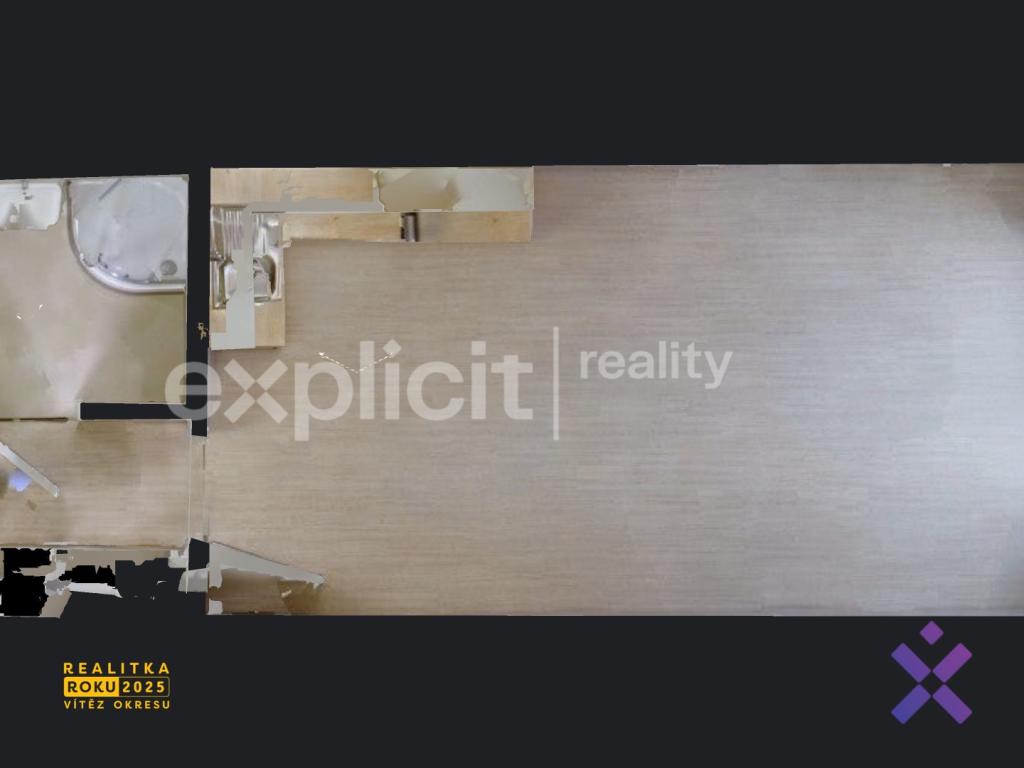 Pronájem bytu 1+kk 33 m2, Zlín – náhled fotky 12