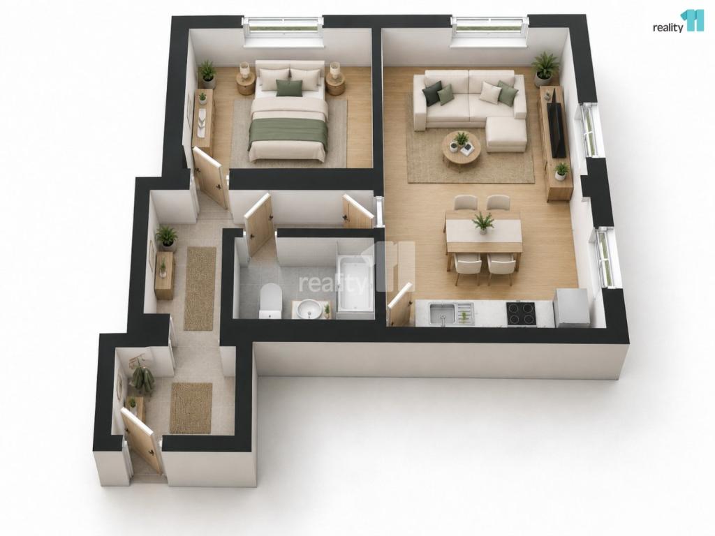 Prodej bytu 2+kk 53 m2, Jablonec nad Nisou – náhled fotky 5