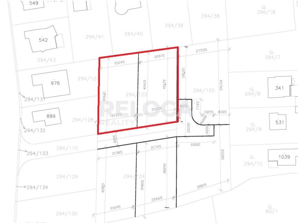 Tomt, 846 m²